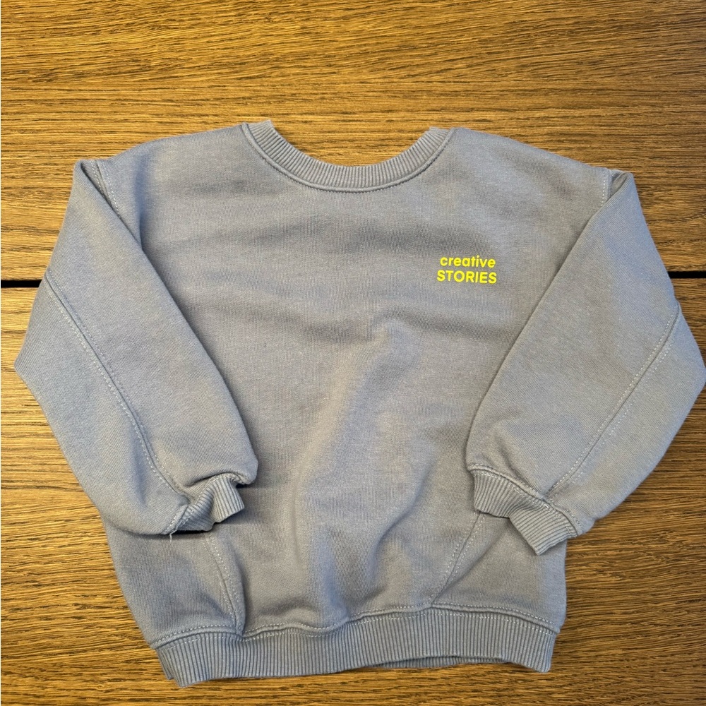 Zara Soft Blue Pullover